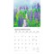 Wildflowers | 2026 12 x 24 Inch (Hanging) Monthly Square Wall Calendar | Foil Stamped Cover